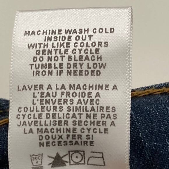 NYDJ Barbara Bootcut Jeans Studded Embroidered Back Pockets Jeans Stretchy Sz 6 - Picture 8 of 14